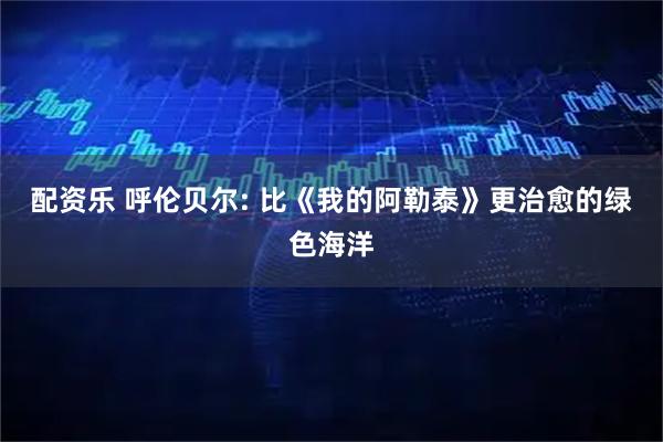 配资乐 呼伦贝尔: 比《我的阿勒泰》更治愈的绿色海洋